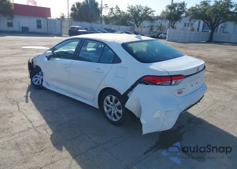 2025 Toyota Corolla Le from USA, damaged, VIN 5YFB4MDE2SP347218